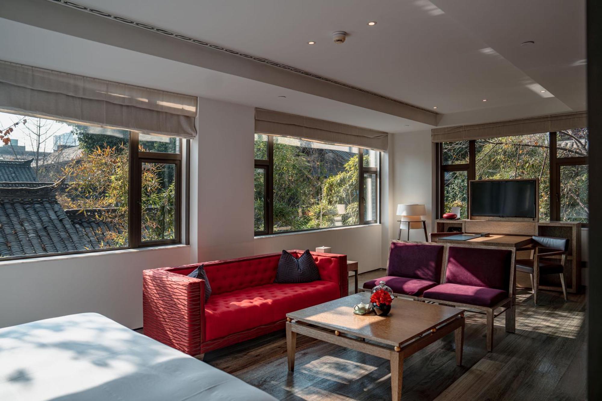 Guanyin Yiyuntai Hotel Čcheng-tu Exteriér fotografie