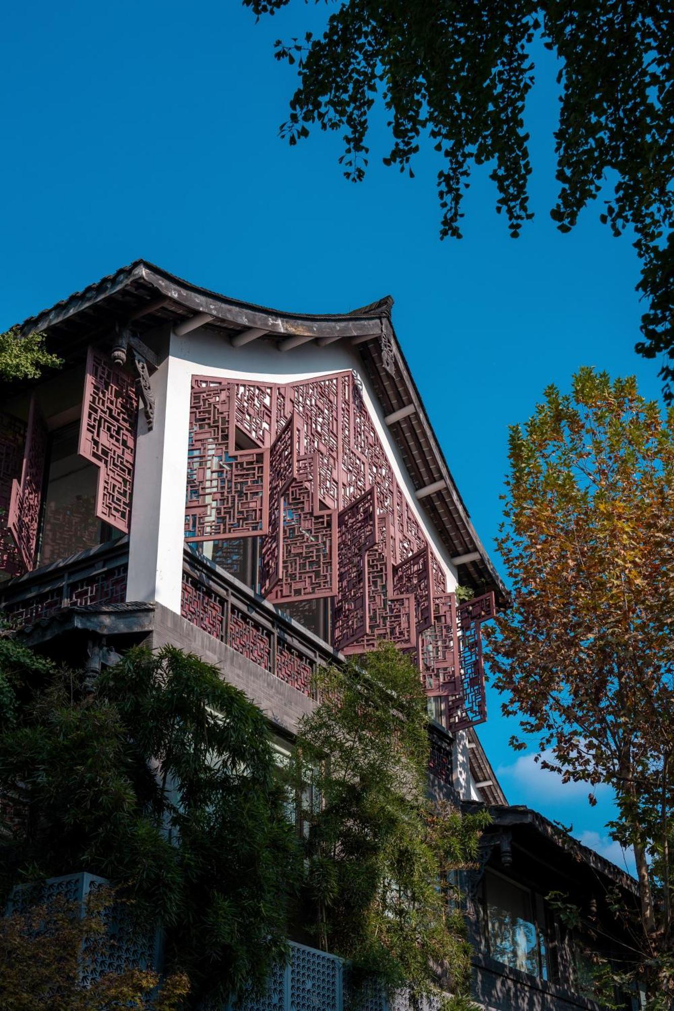 Guanyin Yiyuntai Hotel Čcheng-tu Exteriér fotografie