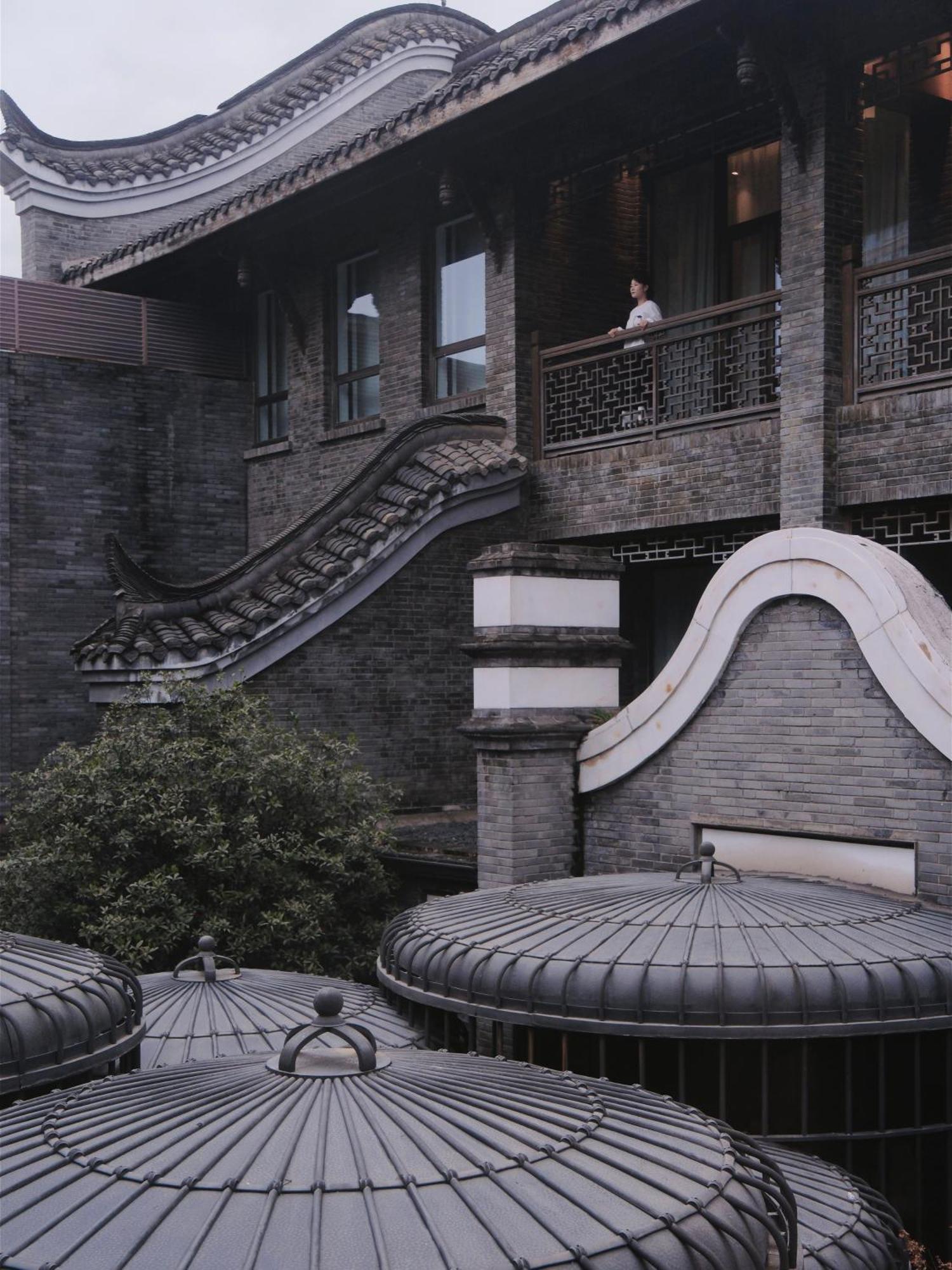 Guanyin Yiyuntai Hotel Čcheng-tu Exteriér fotografie