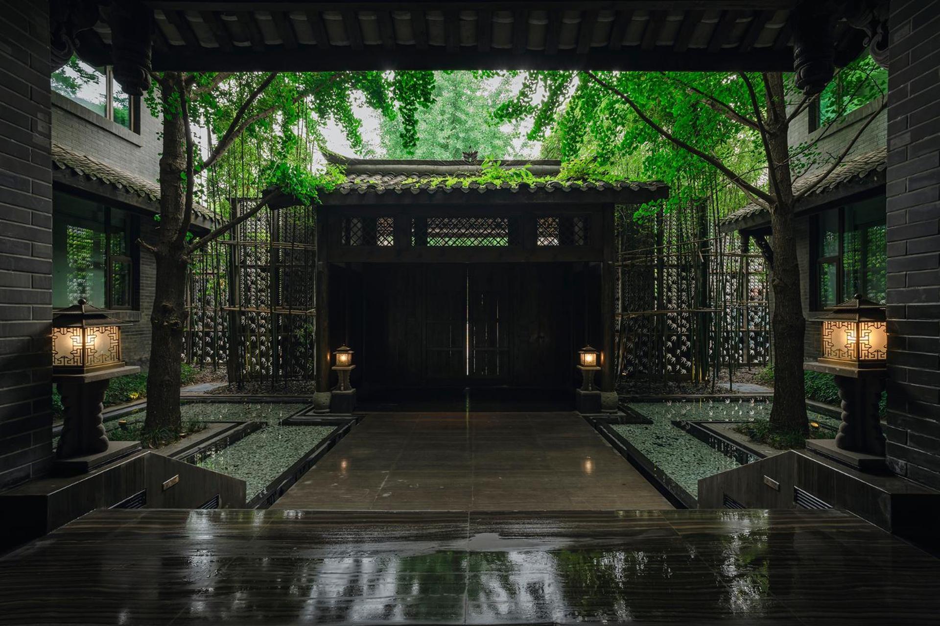 Guanyin Yiyuntai Hotel Čcheng-tu Exteriér fotografie