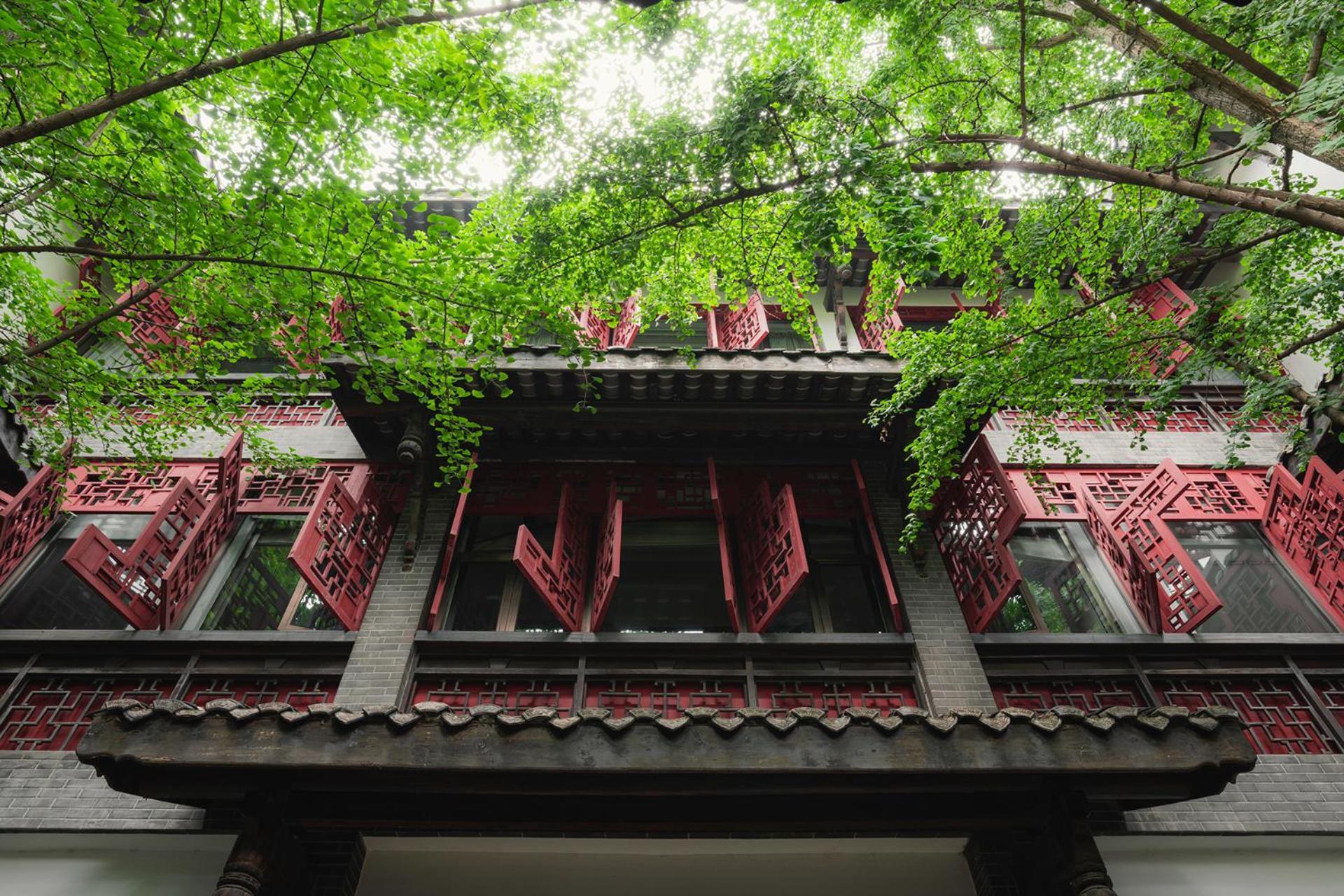 Guanyin Yiyuntai Hotel Čcheng-tu Exteriér fotografie